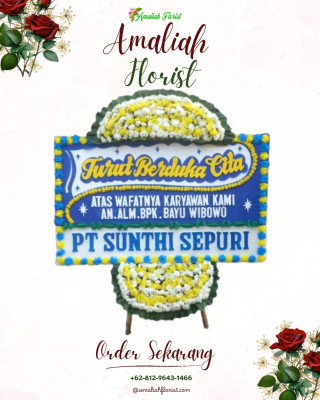 Papan Bunga Duka di Panosogan