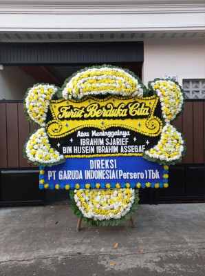 Papan Bunga Duka di Panosogan